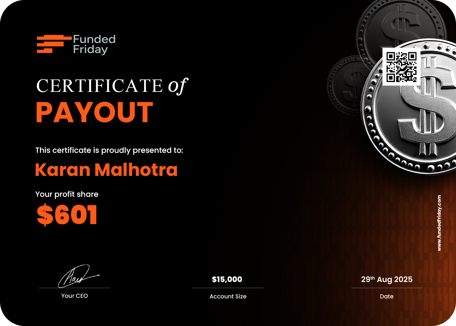 Certificate 52