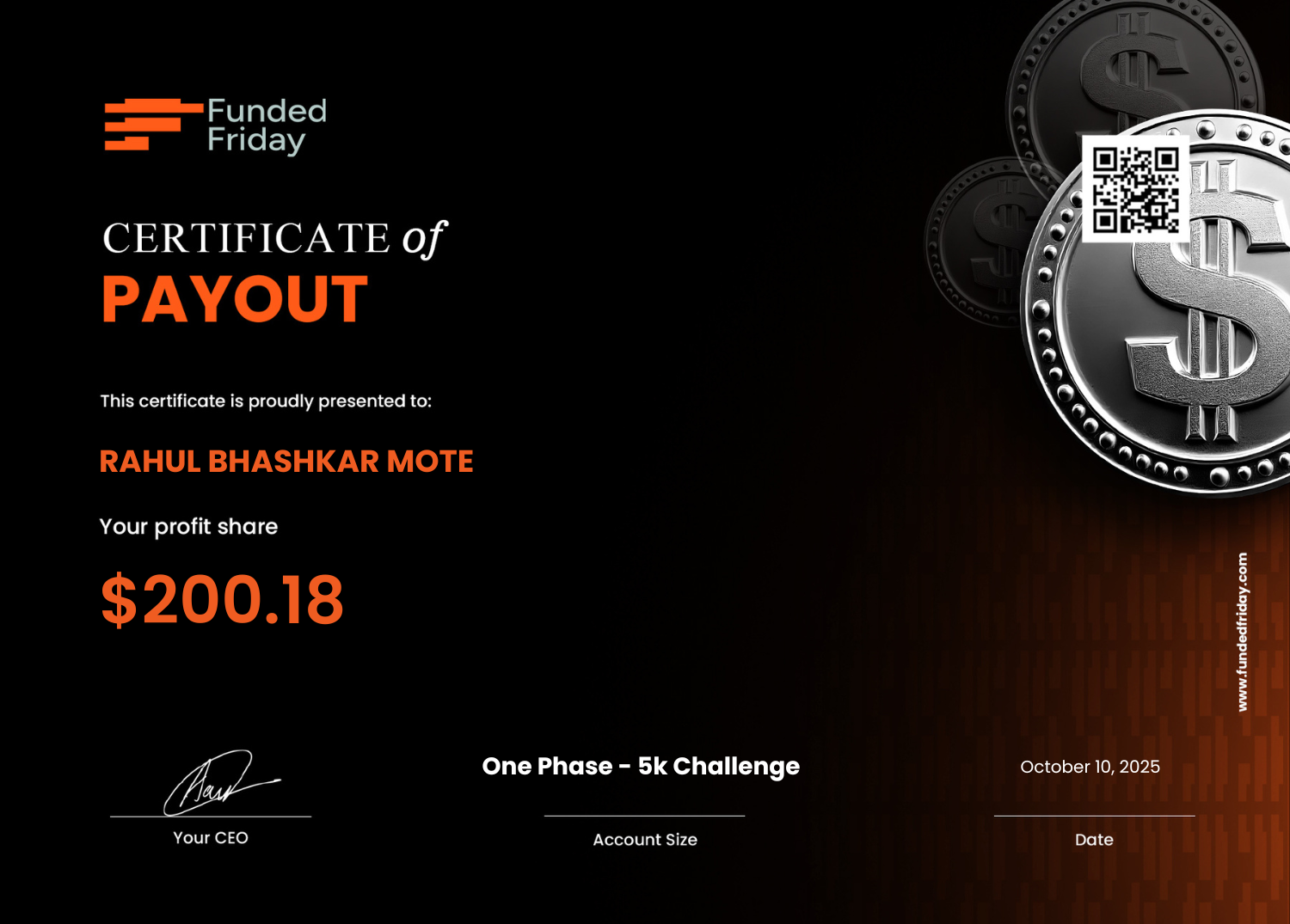 Certificate 1