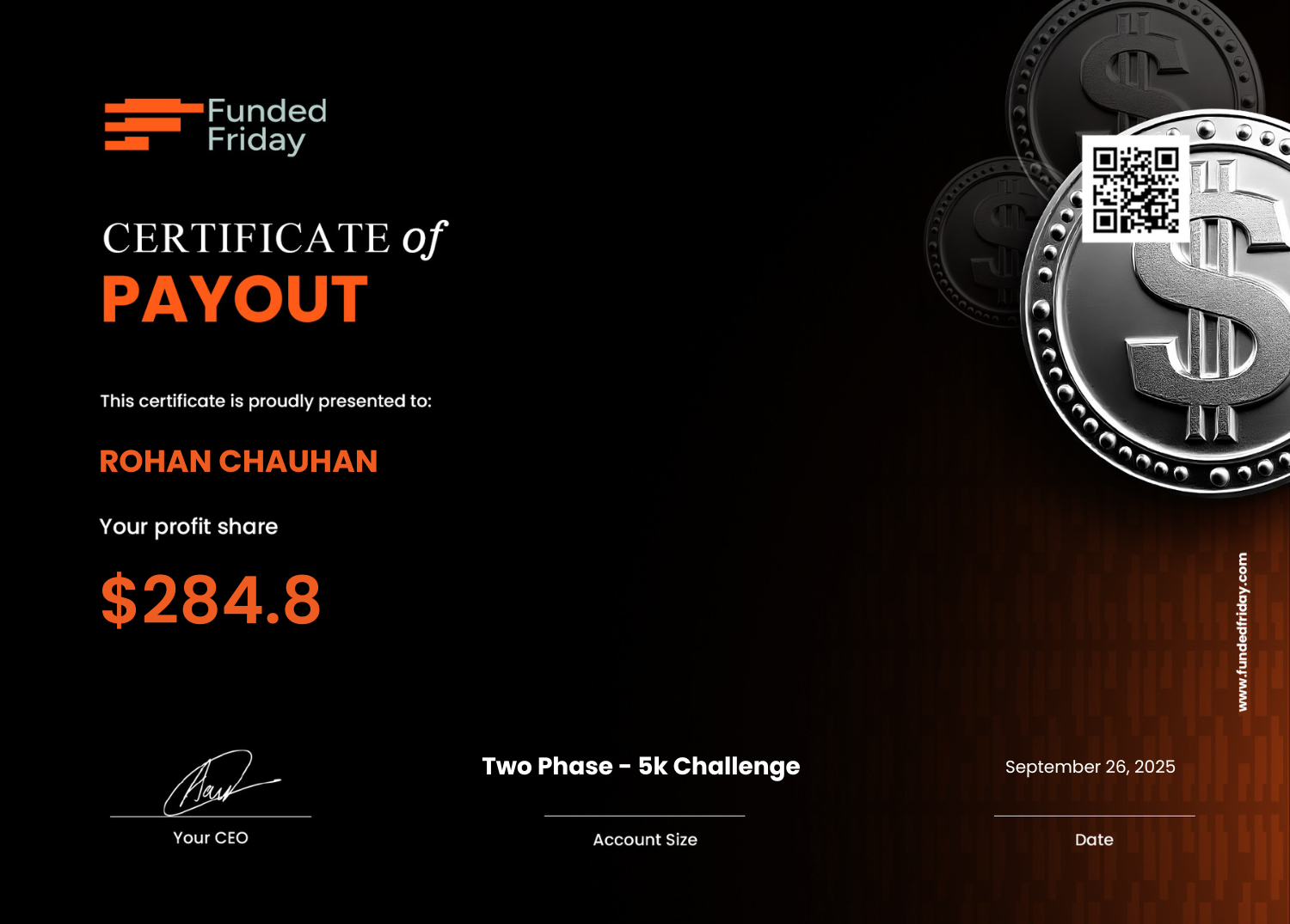 Certificate 26